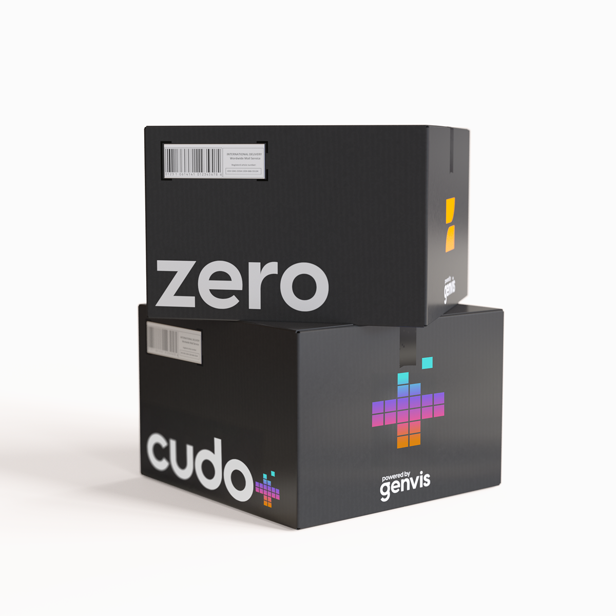 Genvis product boxes